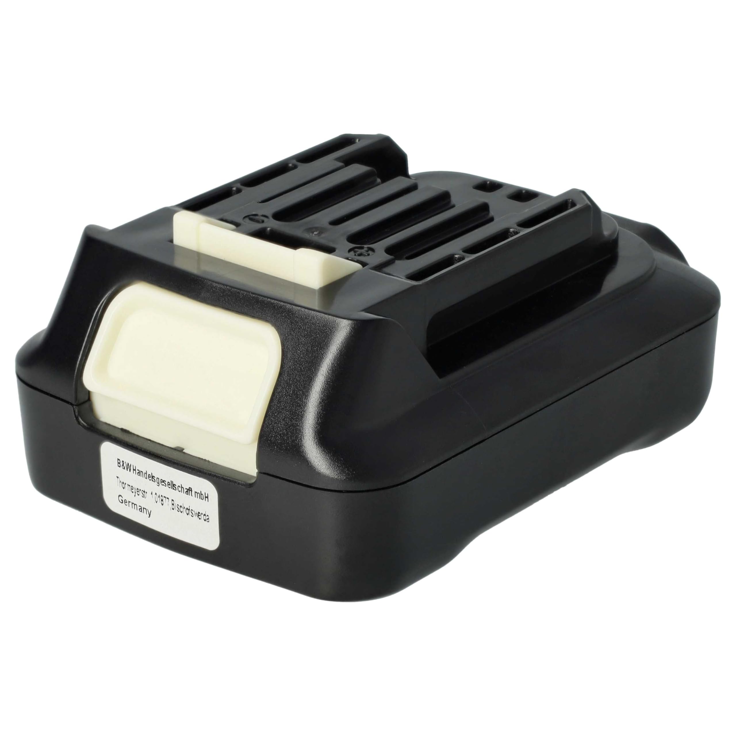 vhbw 3 x akumulator kompatybilny z Makita DF332DWAX2 DF332DY1J DF332DWYX2 DF332DWYE DF332DWME DF332DZ elektronarzędzia (2500 mAh, Li-Ion, 12 V)