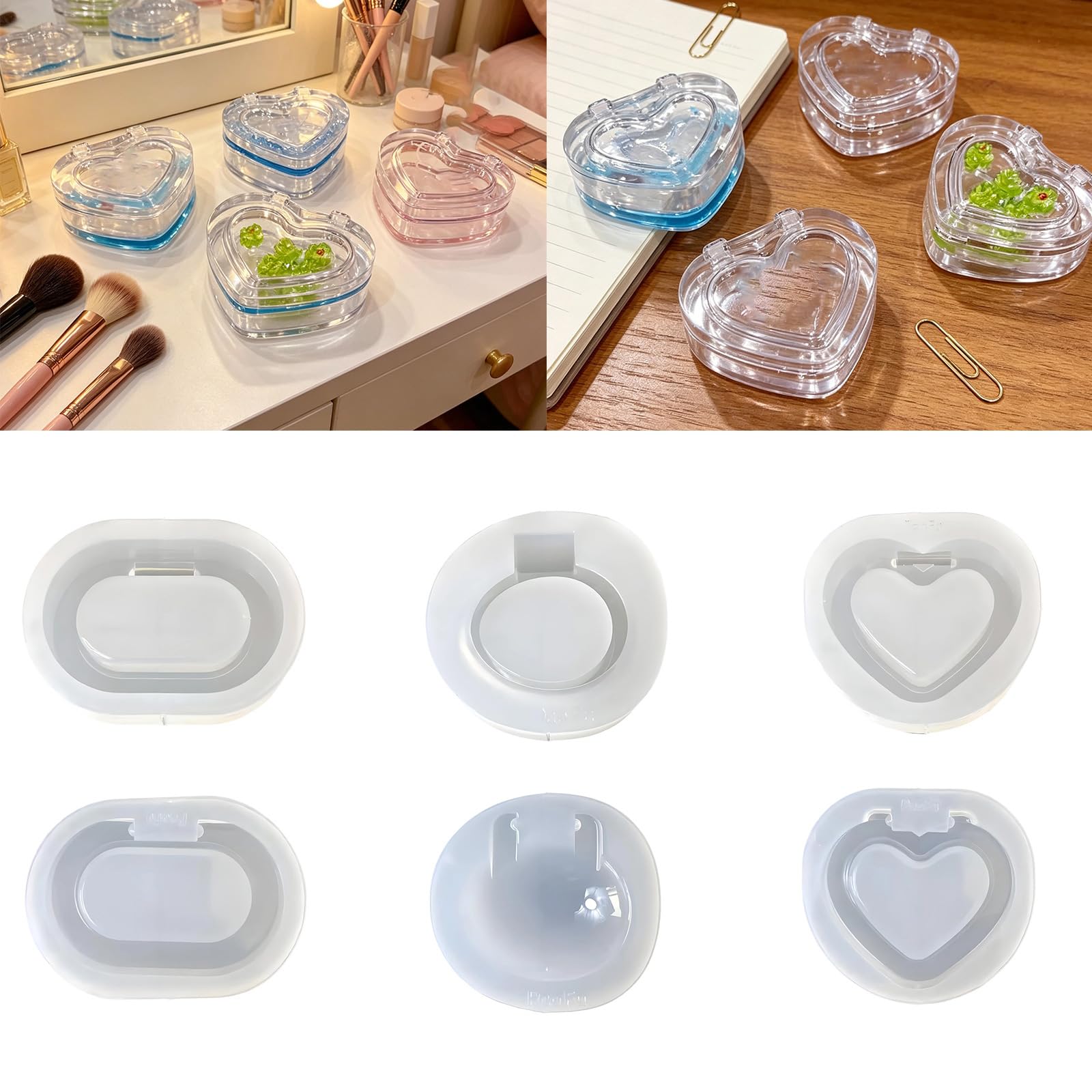 Stampi per gioielli in silicone con design unici per la, A | Realizzazione candele e saponi in resina con stampi in silicone riutilizzabili e facili da pulire per molteplici