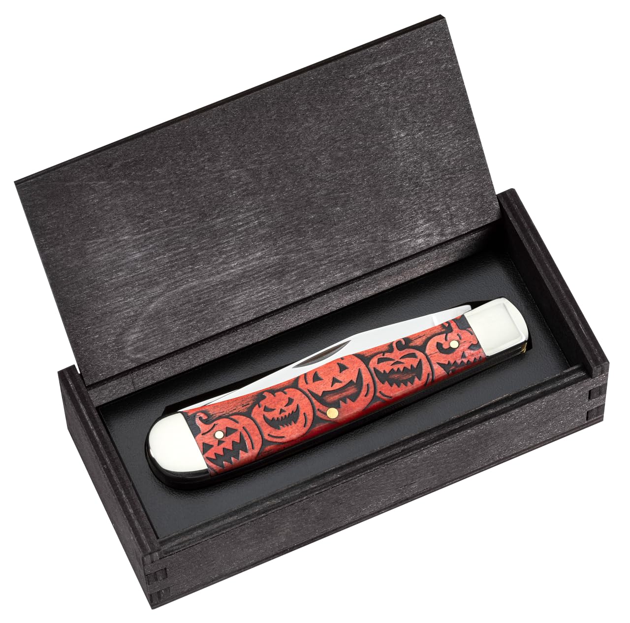 Amazon.com : Case xx Knives Jack-O-Lanterns Orange Bone Trapper