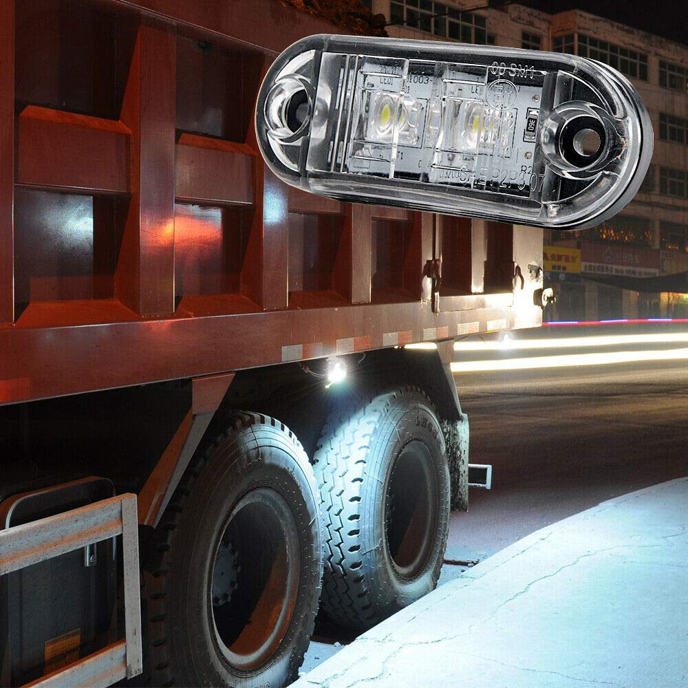 8 Pezzi Indicatori Di Direzione, Luci Laterali E Di Posizione A 7 LED