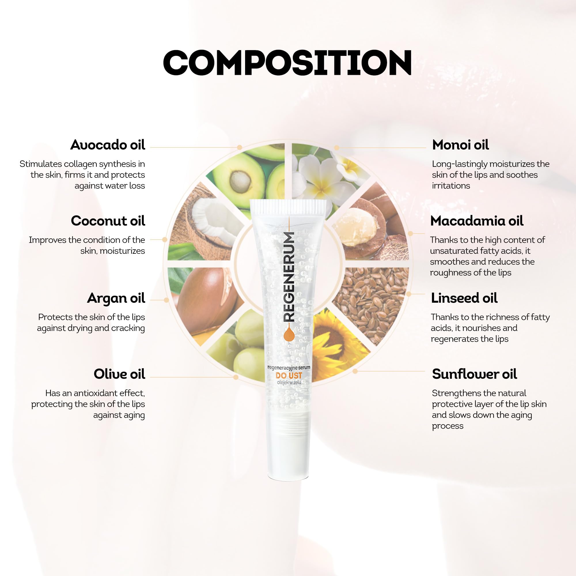 Regenerum Lips Serum, Klar oder durchsichtig - Image 2
