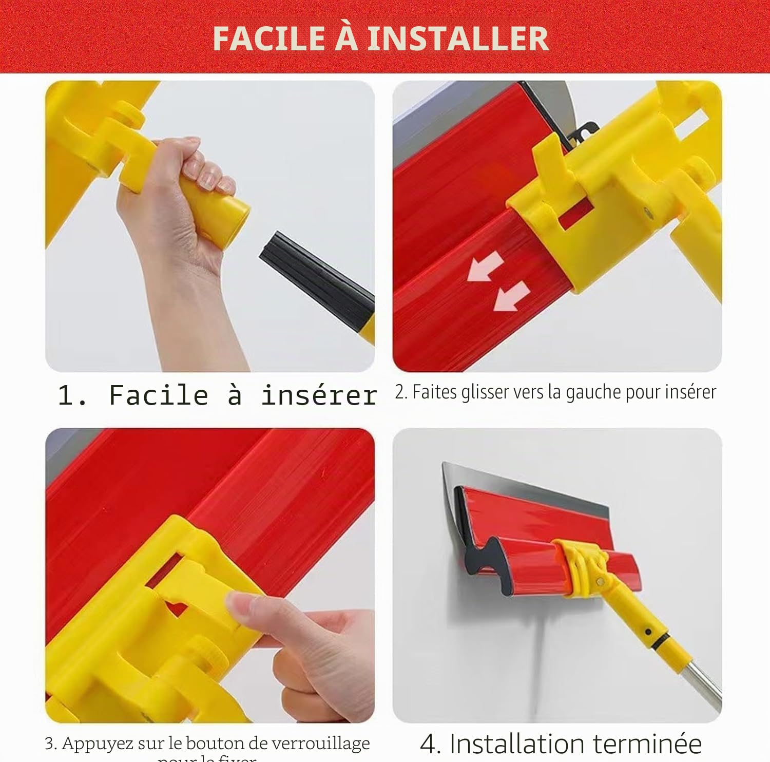 Kit de spatules en acier inoxydable - 0,38 mm et 0,5 mm d'épaisseur - 80 cm / 60 cm / 40 cm / 25 cm - Pour grandes surfaces de travail, décoration murale et construction