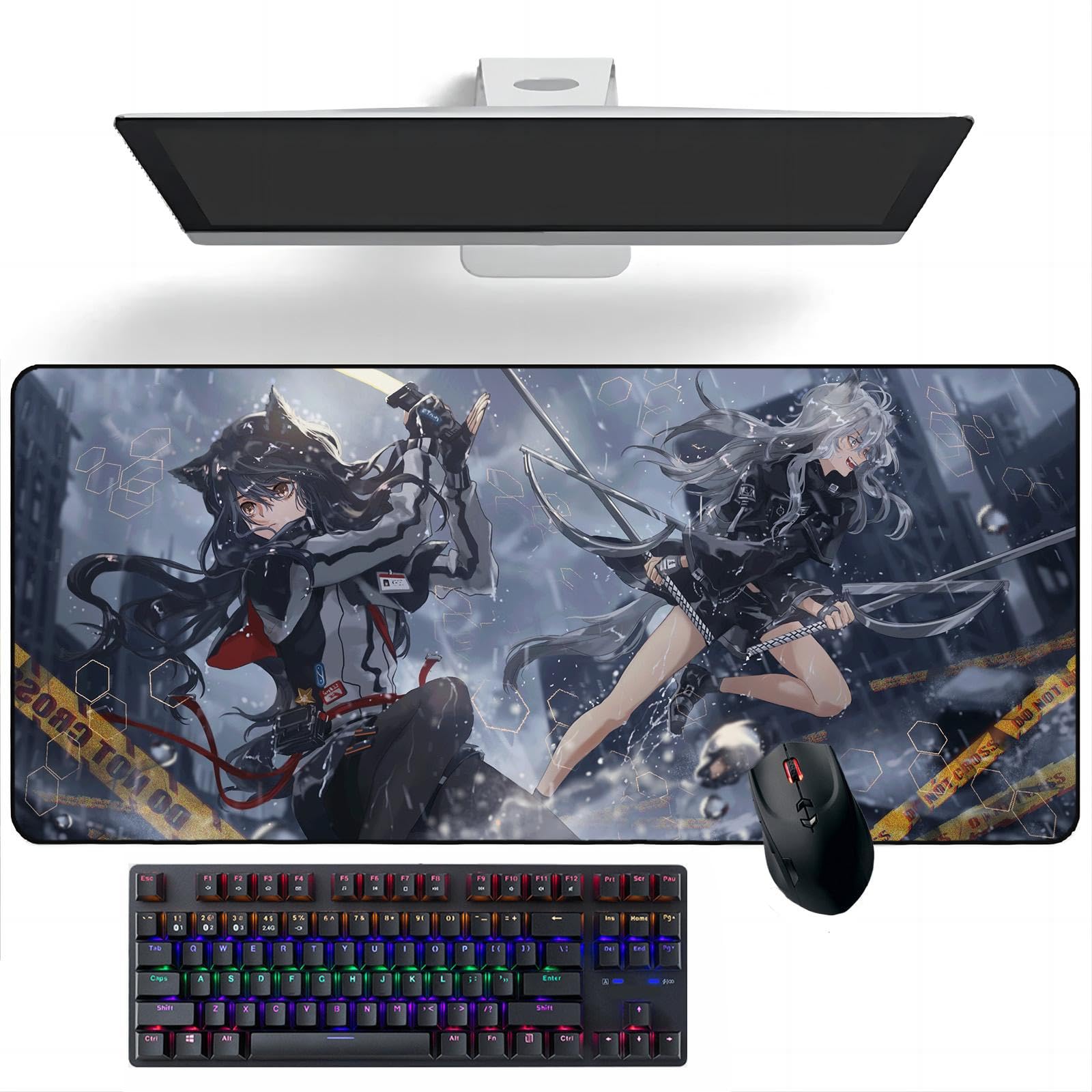 Amazon.co.jp: アニメマウスパッド アークナイツ ラップランド アニメ