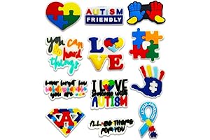 Autism Charms Bulk Pack for Crocs Kids and Adults with Autism Awareness...