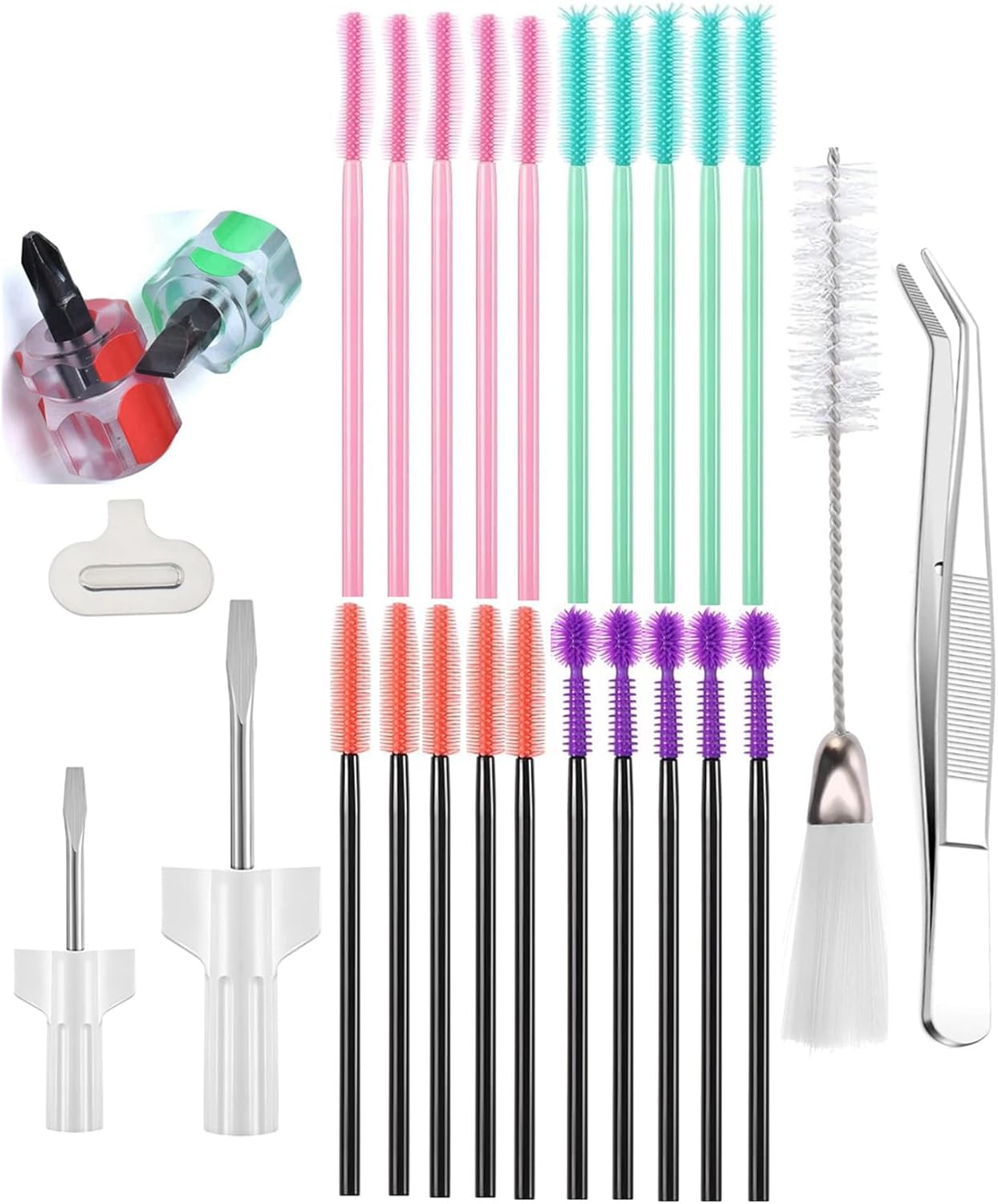 A sewing machine cleaning and maintenance kit