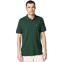 Calvin Klein Uomo Maglietta Polo Maniche Corte Monogram Pique in Cotone