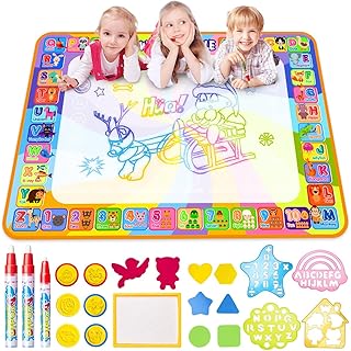 Water Doodle Magic Mat, Larger 100 x 78cm Multicolored No Me