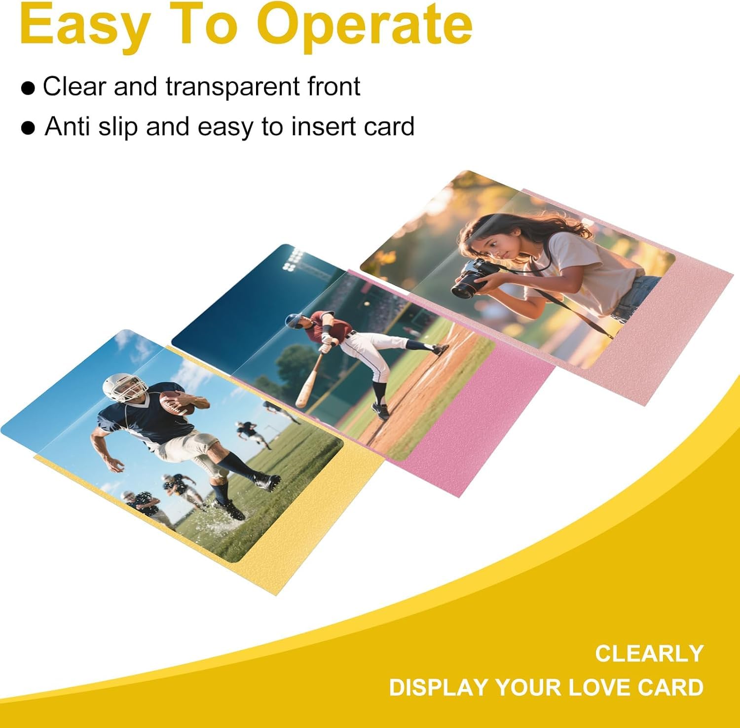 Fundas para tarjetas de alta calidad, 150 fundas de 66 x 91 mm, compatibles con tarjetas de intercambio de tamaño estándar, tarjeta de juego MTG, tarjeta de béisbol, tarjeta deportiva (rojo