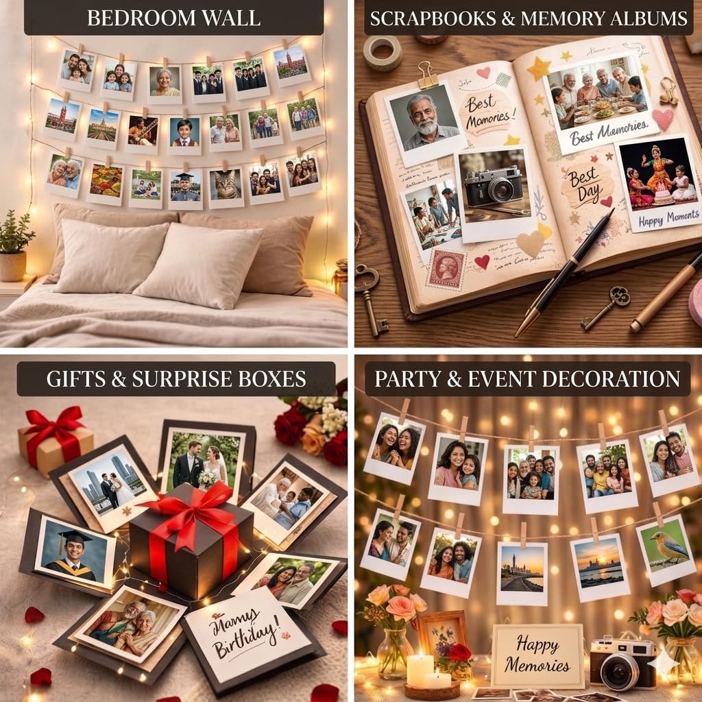 Custom Photo Prints - Vintage Polaroid Style -7 Custom Photo Prints - Vintage Polaroid Style -7