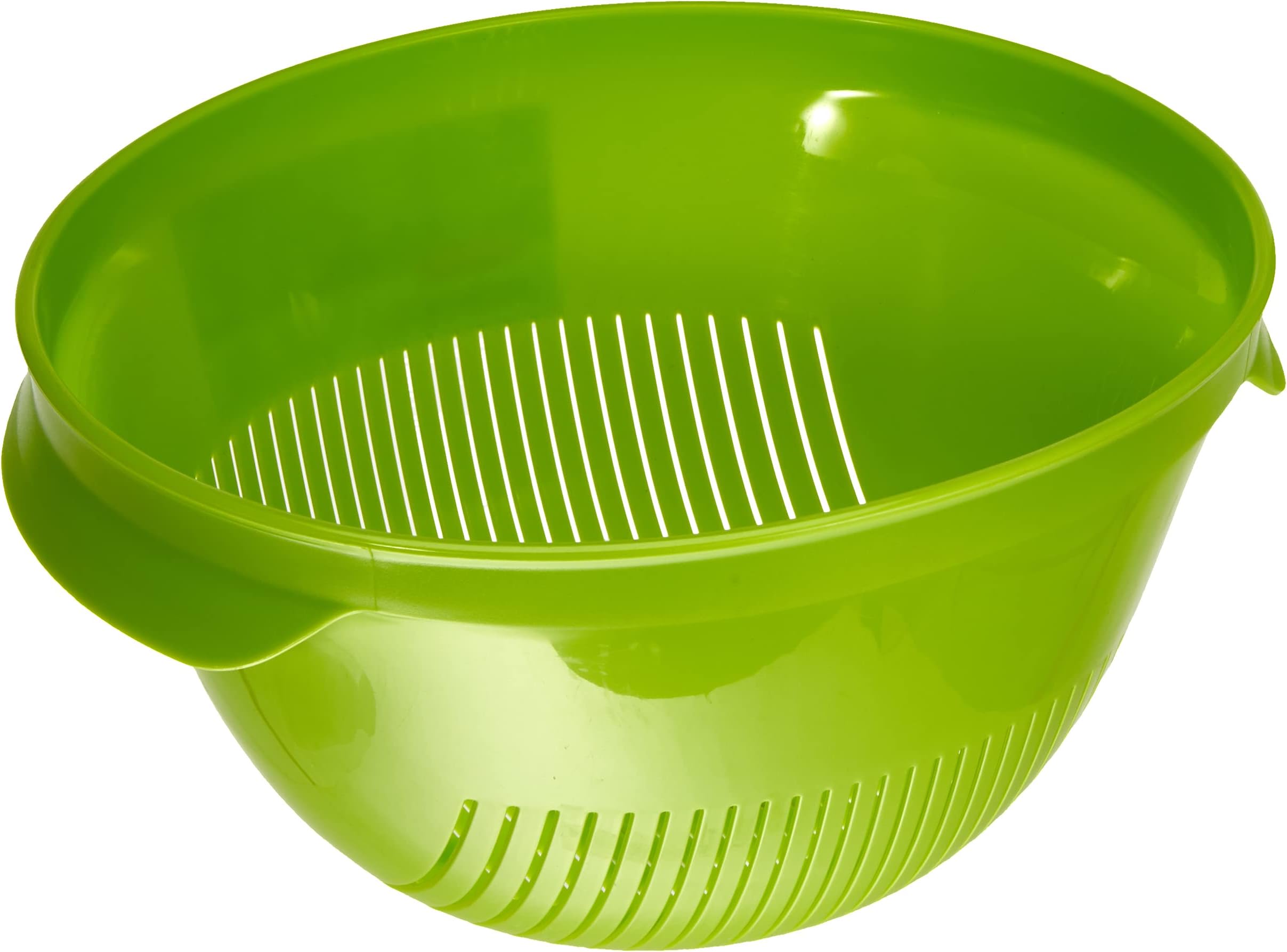 Passoire CURVER à Pieds - Pour Légumes, Pâtes, Riz | Lavable Lave-Vaisselle | Blanc