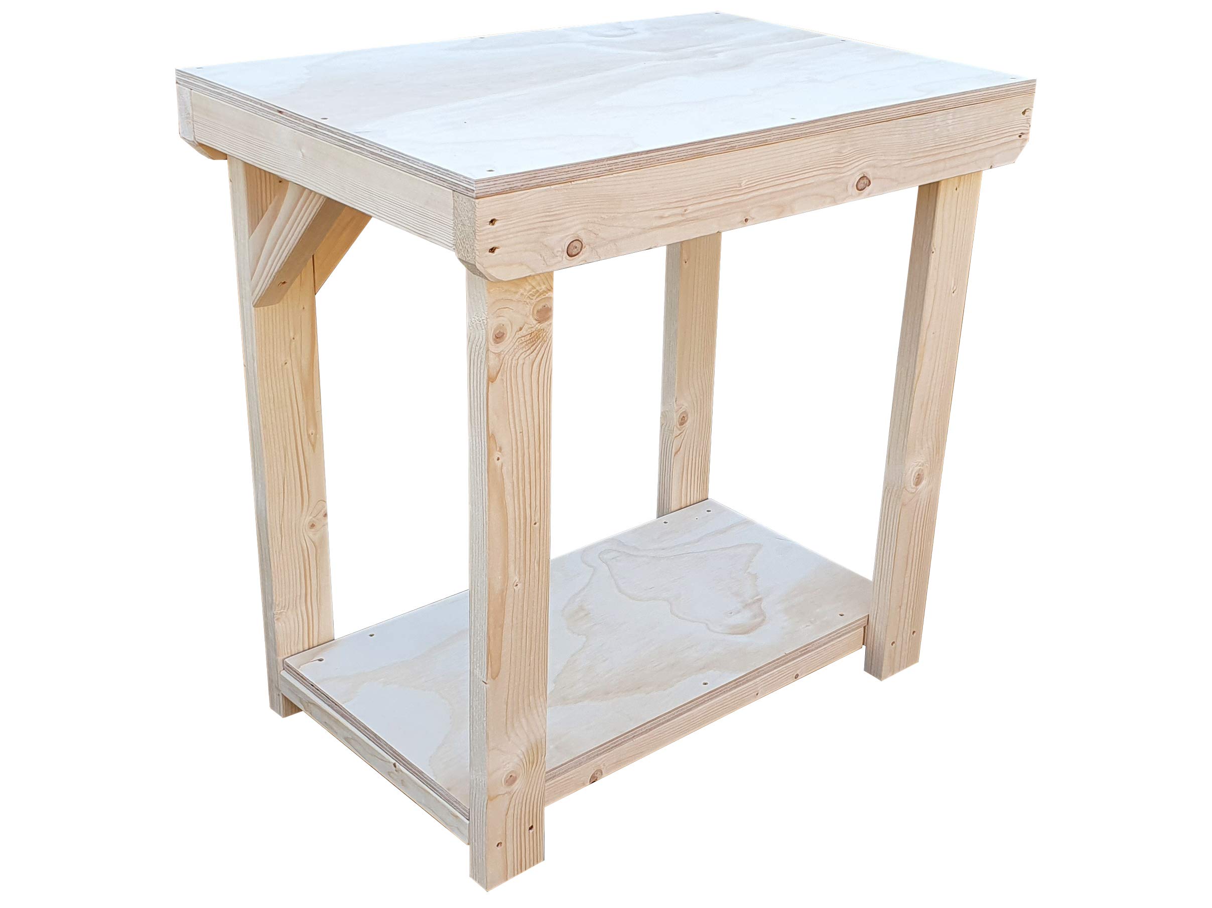 Arbor Garden Solutions Natural Express Wooden Workbench - Multiple Options Workmate Range (3Ft Plywood Sheet Material)