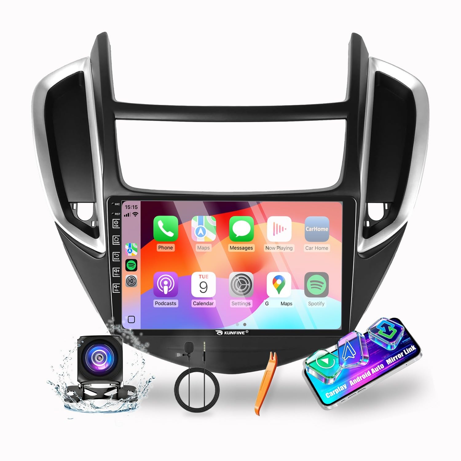 Amazon.com: for Chevrolet Trax 2013-2016 Car CarPlay Android Auto