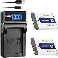 Vista 1 de Kastar Batería (X2) y cargador LCD de repuesto para Sony NP-BD1 NP-FD1 BC-CSD y Cyber-Shot DSC-G3 DSC-T2 DSC-T70 DSC-T75 DSC-T77 DSC-T90 DSC-T200
