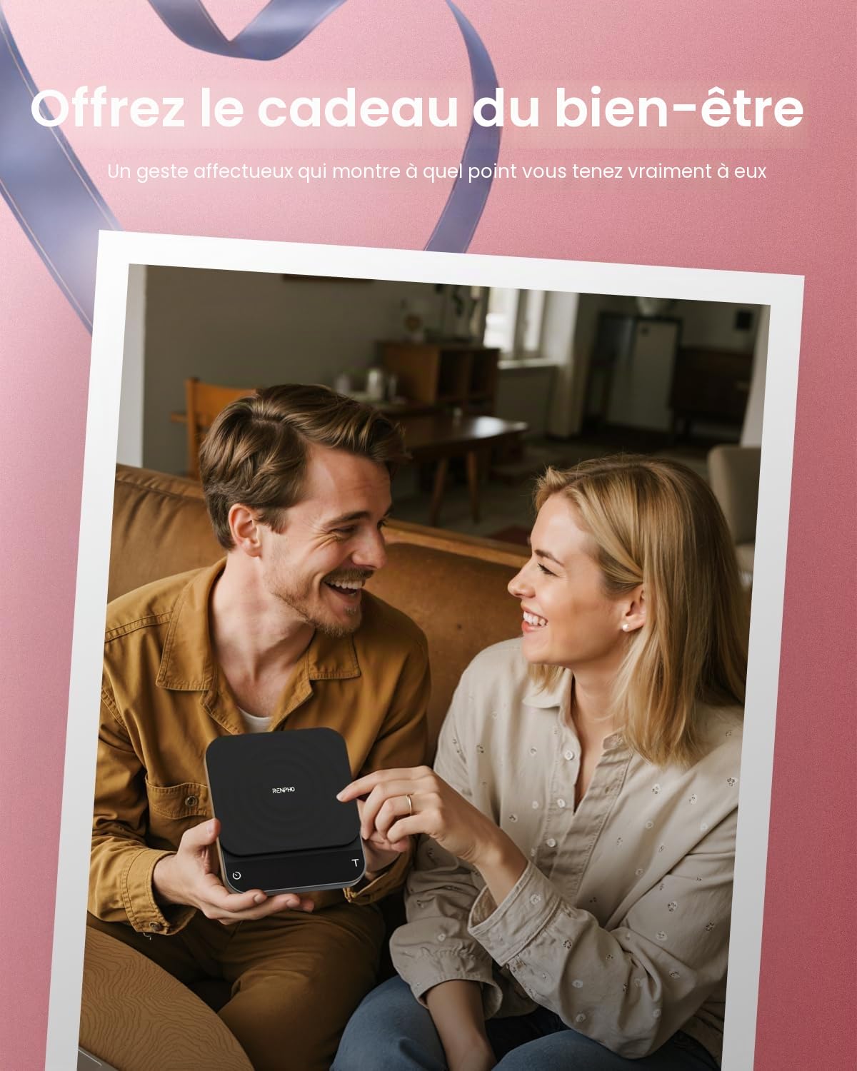 RENPHO Balance à café, espresso avec minuteur,à café rechargeable haute précision 0.1g pour Pour Over, 3kg
