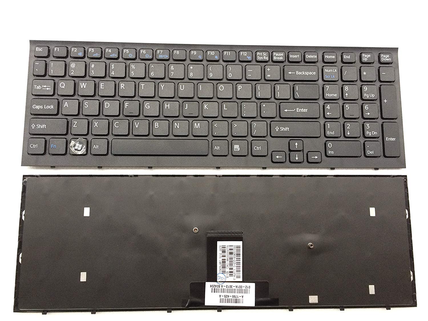 SONY VAIO VPC-EB VPCEB VPC-EB1NFX/L, VPC-EB1NFX/P, VPC-EB1NFX/W, VPC-EB1PFX, VPC-EB1QGX, VPC-EB1QGXBI, VPC-EB1RGX Series Laptop Keyboard 2 SellZone Laptop Keyboard for Sony Vaio EB Series (Black) with Frame - Buy SellZone Laptop Keyboard for Sony Vaio EB Series (Black) with Frame Online ...