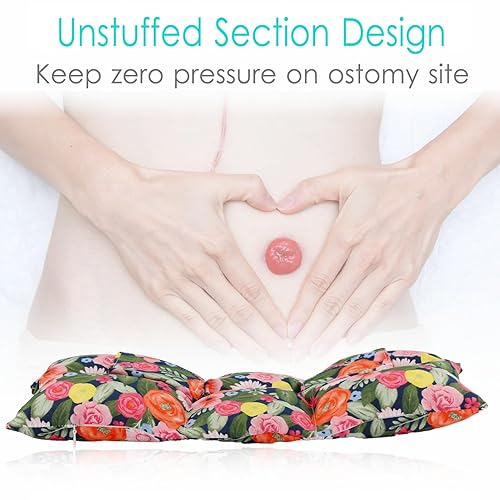 Miniatura 3 de Ostomía - Protector de cinturón de seguridad, almohada de ostomía para conducción, estoma de automóvil, fundas de almohada de apoyo para ostomía,