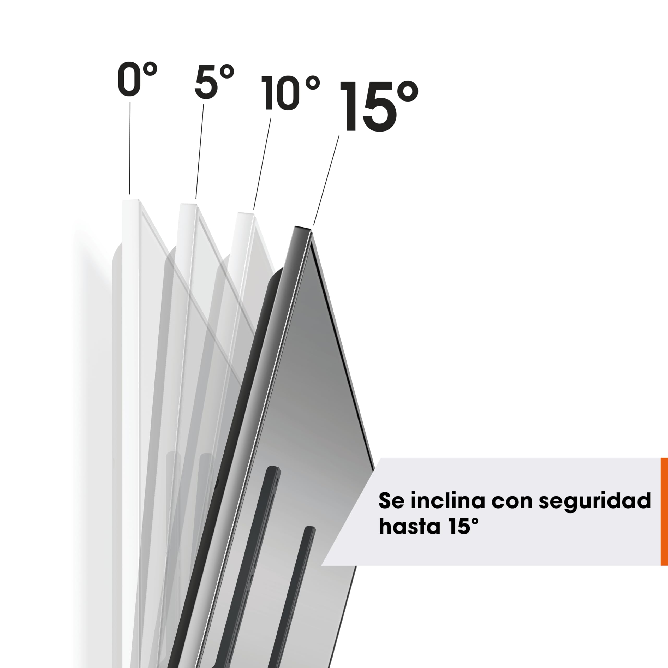 Vogel's TVM 1615 Soporte TV inclinable para televisores de Entre 40 a 77 Pulgadas, Máx 35 kg, Soporte TV máx. VESA 600x400, Compatibilidad Universal
