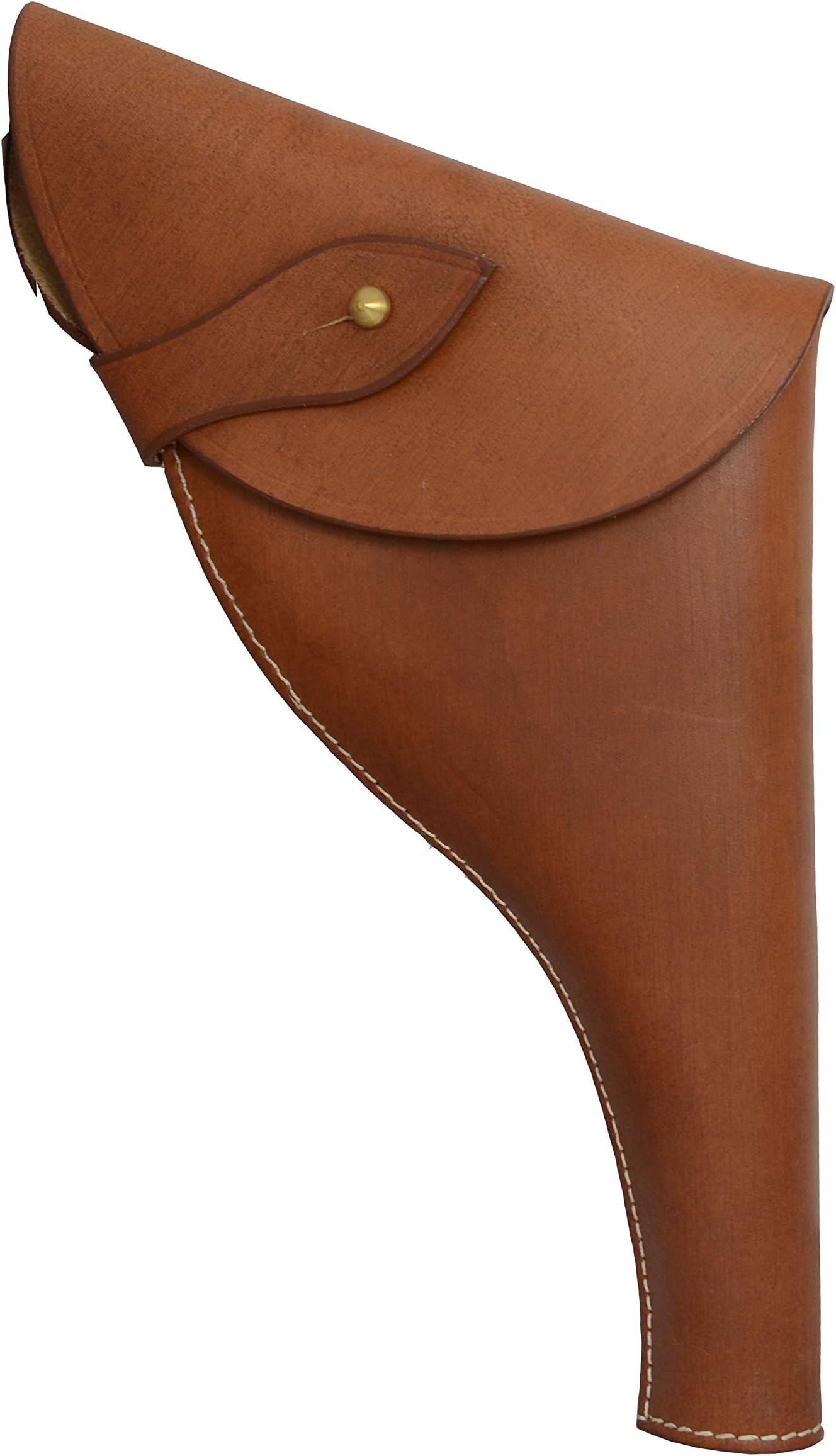 Reproduction WW2 British Webley Holster in Light Brown Leather