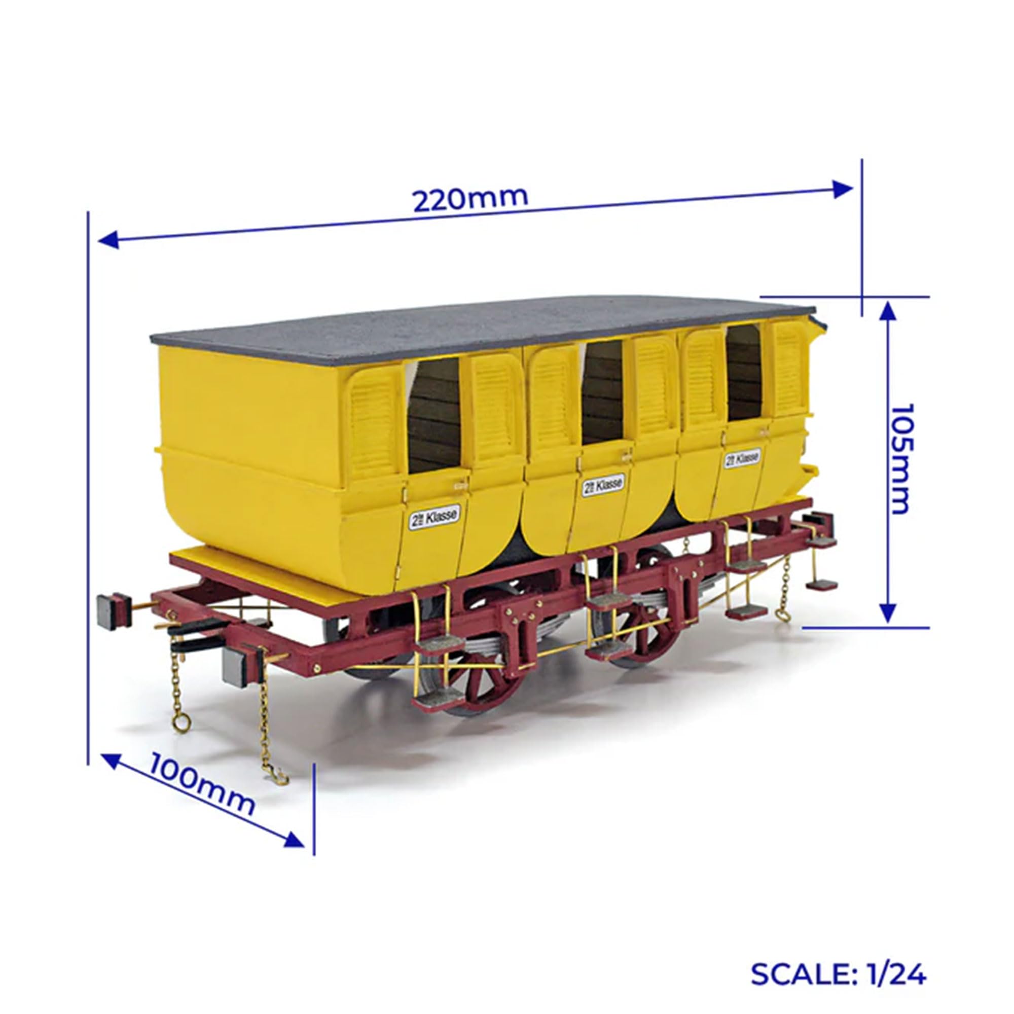 OcCre Adler 蒸気機関車 1/24 Buy Adler locomotive. OcCre railway model. Railroading. - Fast