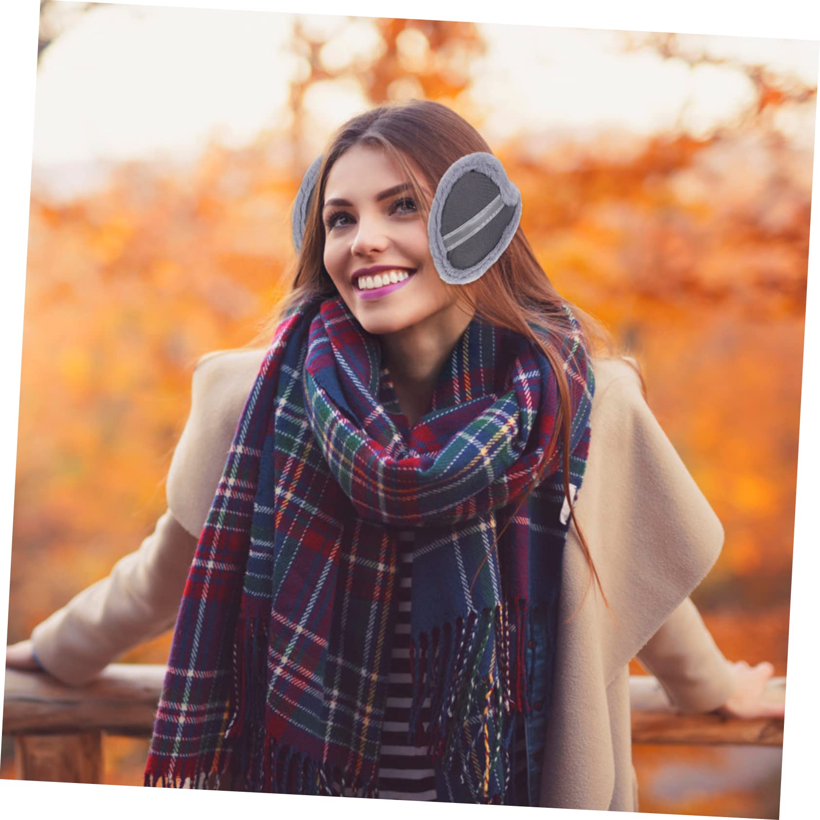 3piezas Orejeras Gruesas Para Invierno Calentadores De Orejas Térmicos Para Actividades Al Aire Protección Frío y Viento Diseño Ligero y Cómodo Adecuadas Para Esquiar