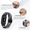 Correa de reloj trenzada compatible con Garmin CIRQA Smart Band, hebilla magnética, pulsera deportiva elástica de nailon suave y transpirable 7