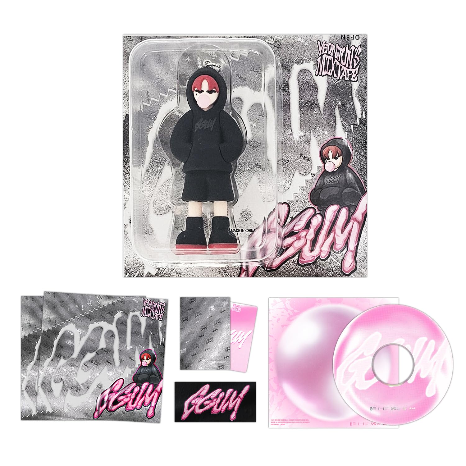 Amazon.com: TXT YEONJUN - [YEONJUN's Mixtape: GGUM] Out Box +