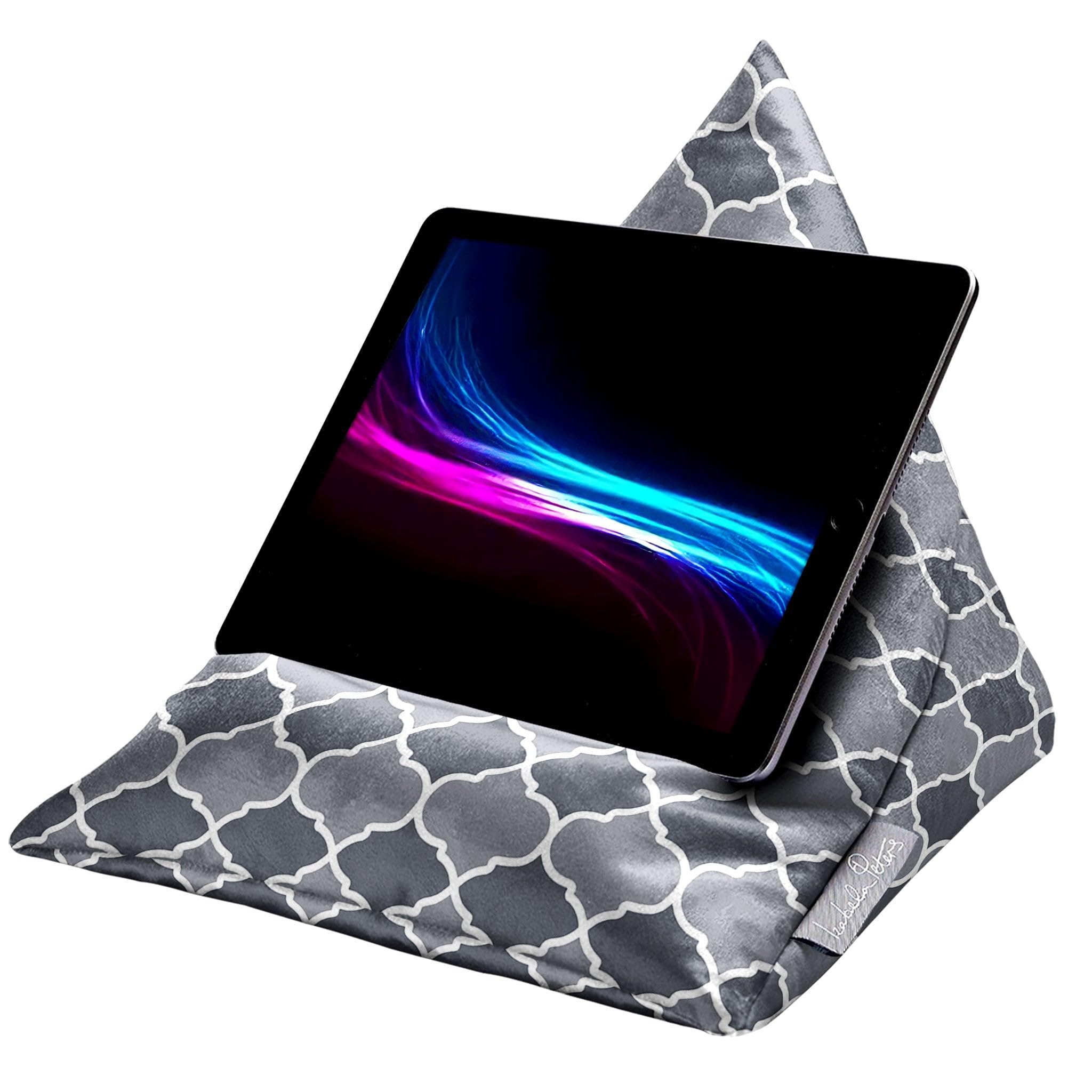 Izabela Peters Luxury Velvet Cushion Stand | For iPad, Tablet, Phone Holder | Book Stand | Badi