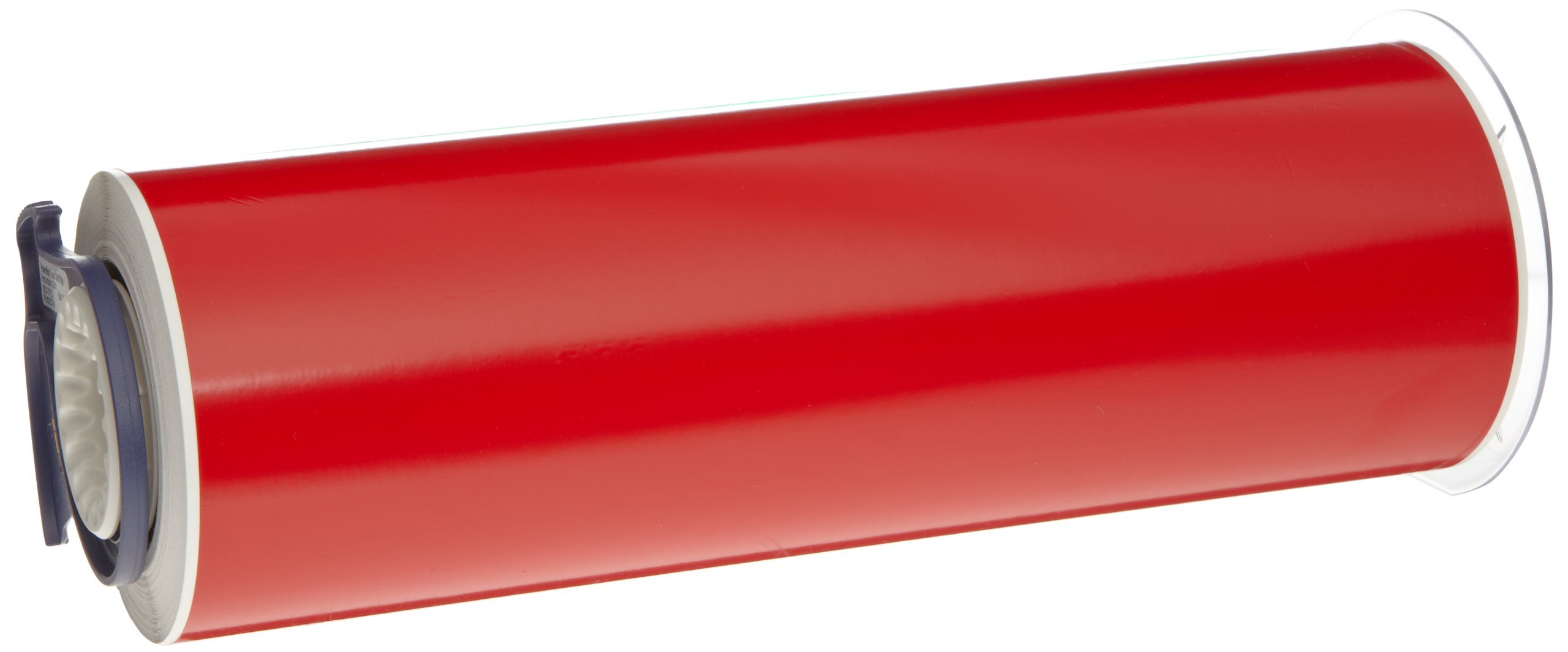 Cinta de vinilo Brady B-580 roja de 10" para sistemas de marcaje industrial PowerMark 2