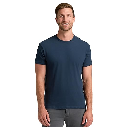 True Classic Mens T-Shirts – Short Sleeve Crew Neck T Shirts for Man, Cotton Blend Plain Novelty Men's T-Shirts