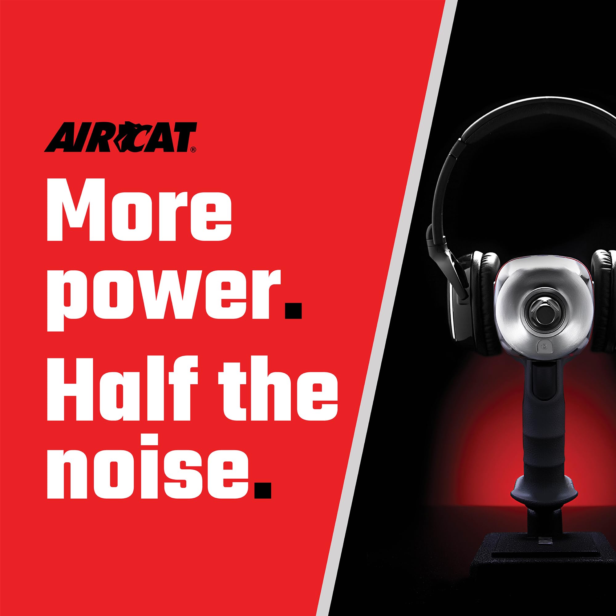 AirCat 6250: 1/4" Mini Right Angle Die Grinder, Red - Image 4