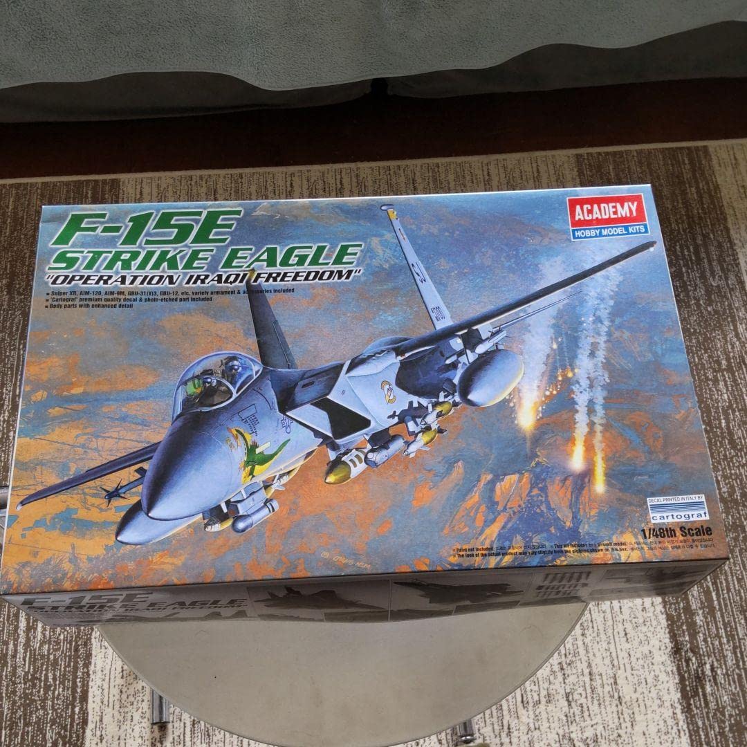 Amazon.co.jp: 1/48 アカデミー F-15E ストライクイーグル プラモデル