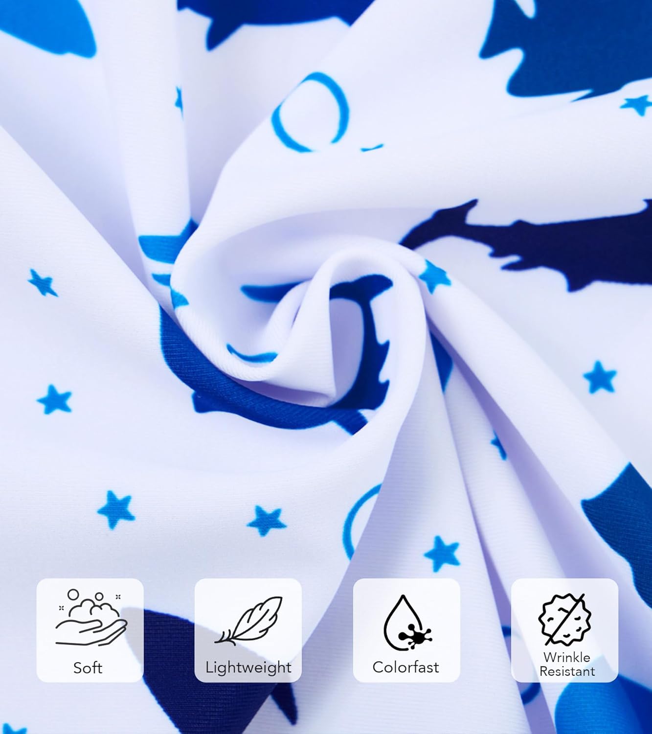 UNIFACO UPF 50+ Little Boys Long Sleeve Rash Guard Swim Shirt Premium Sun Shirt for 1-8 Years - Image 5