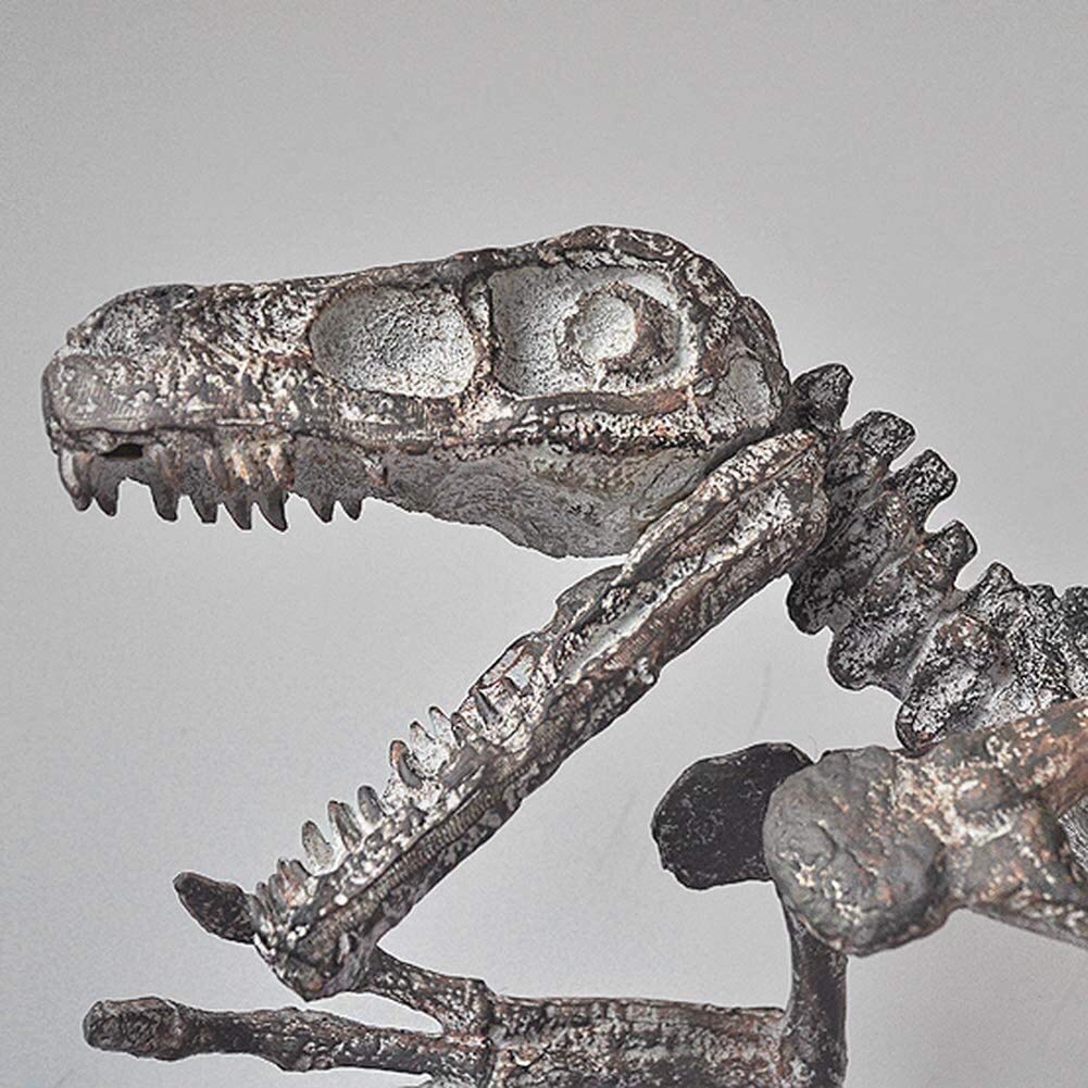 Escultura Escultura De Hueso De Dinosaurio, Esqueleto Fósil De Dinosaurio Modelo Arte Estatua Decoración del Hogar Artesanía Adorno De Escritorio 78 * 45 Cm Decoración De Estantería