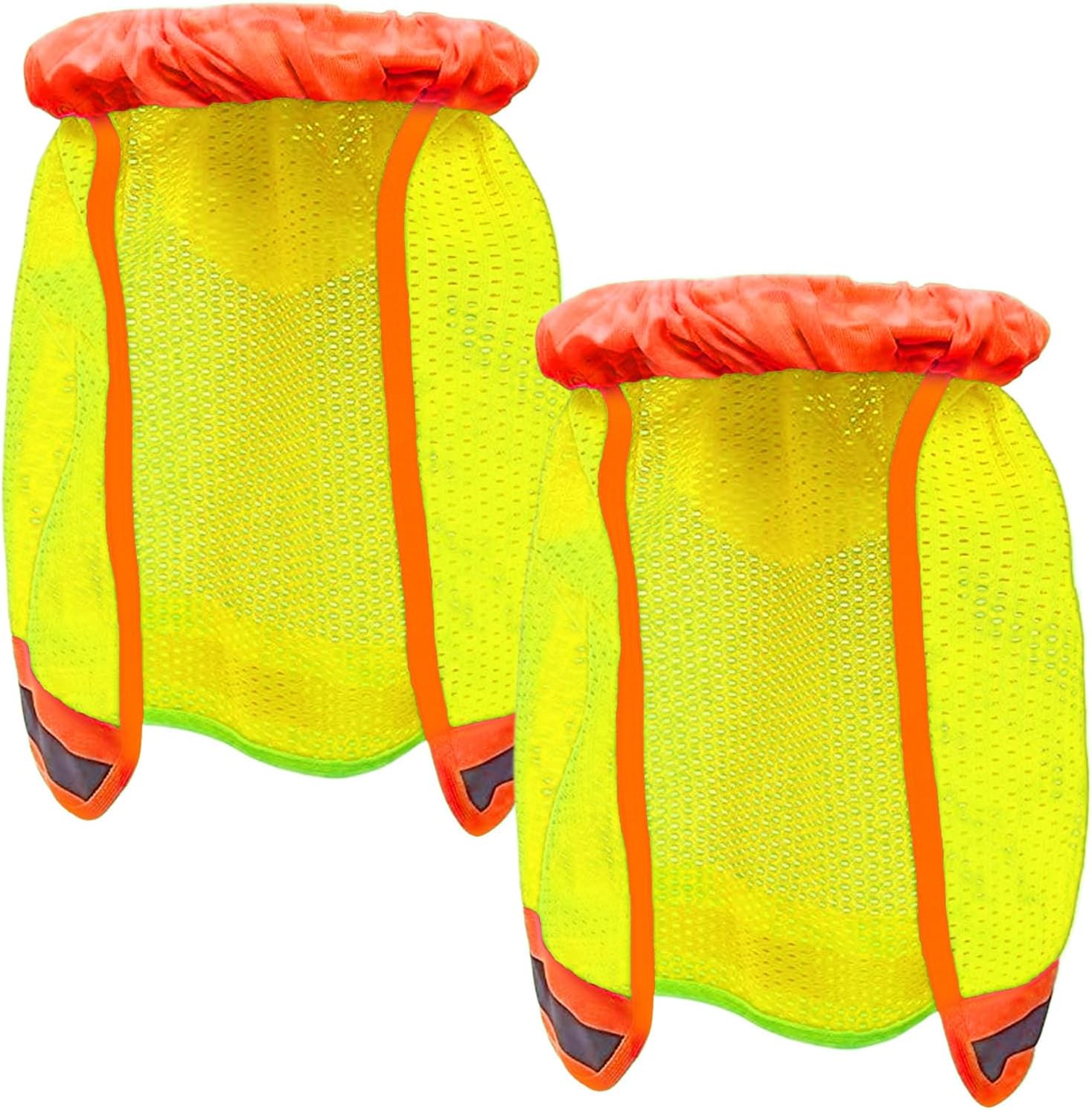 Hard Hat Shade, Hard Hat Sun Visor Neck Shade | Breathable Helmet Accessories with Reflective Strip Adjustable Neck Cover for Gardening Cycling Outdoor