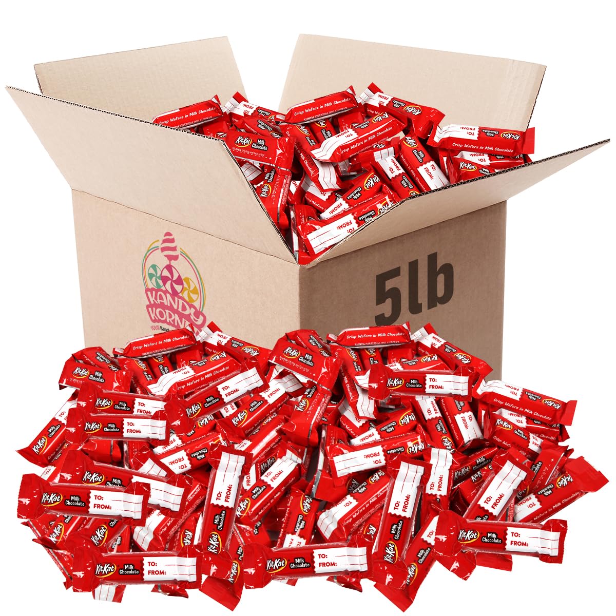 Buy Valentine’s Day Kit Kat Milk Chocolate Wafer Snack Size for