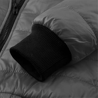 Puffer Jacket Men Lightweight Packable Down Coat Full Zip Up Insulated Jacket Warm Fall Winter Coats with Pockets