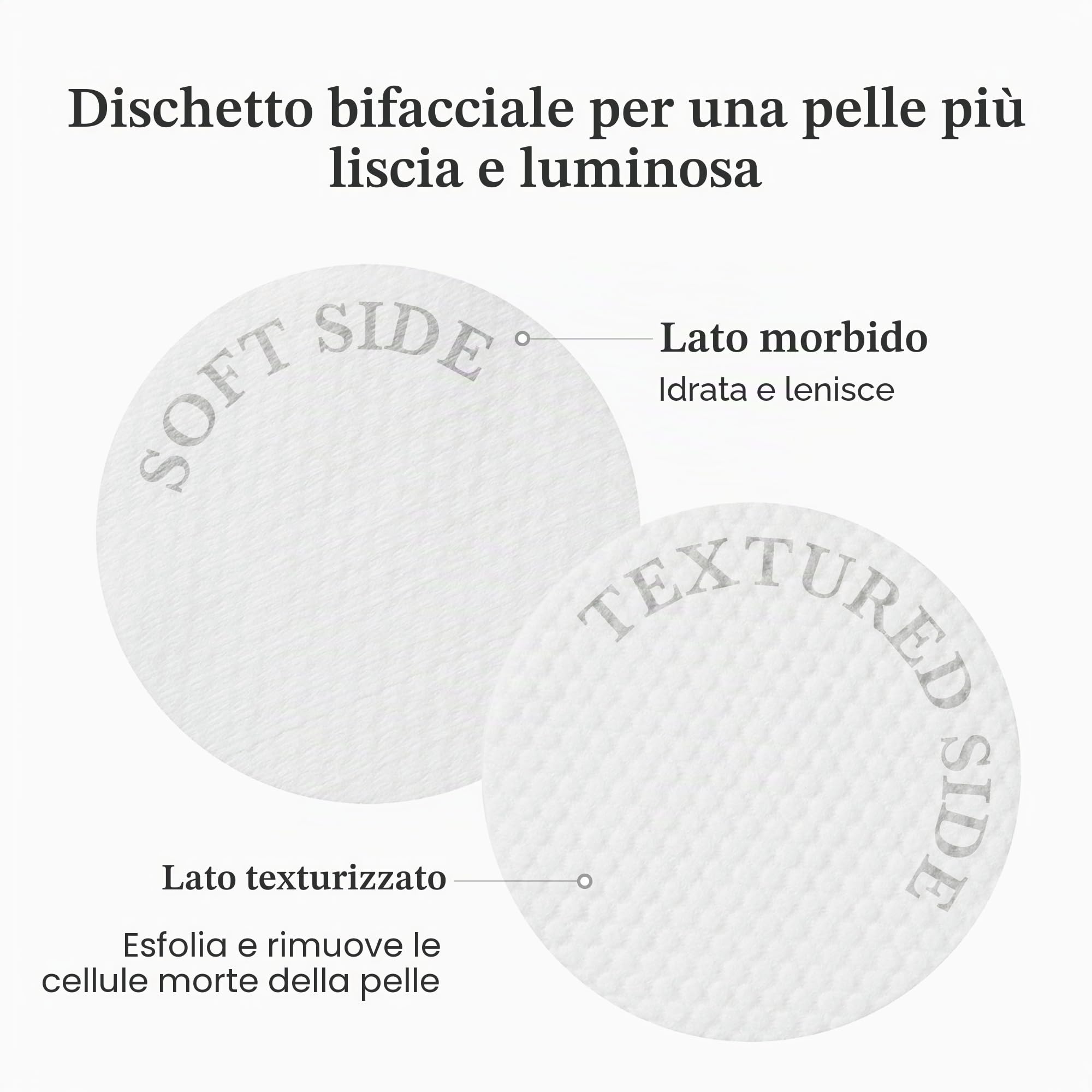 medicube Zero Pore Pads 2.0 Tamponi Tonici Per Il Viso A Doppia Texture Per L'Esfoliazione E La Cura Dei Pori Con Acido Lattico Al 4,5% E Acido Salicilico Bha Allo 0,45%, (70 Unità)