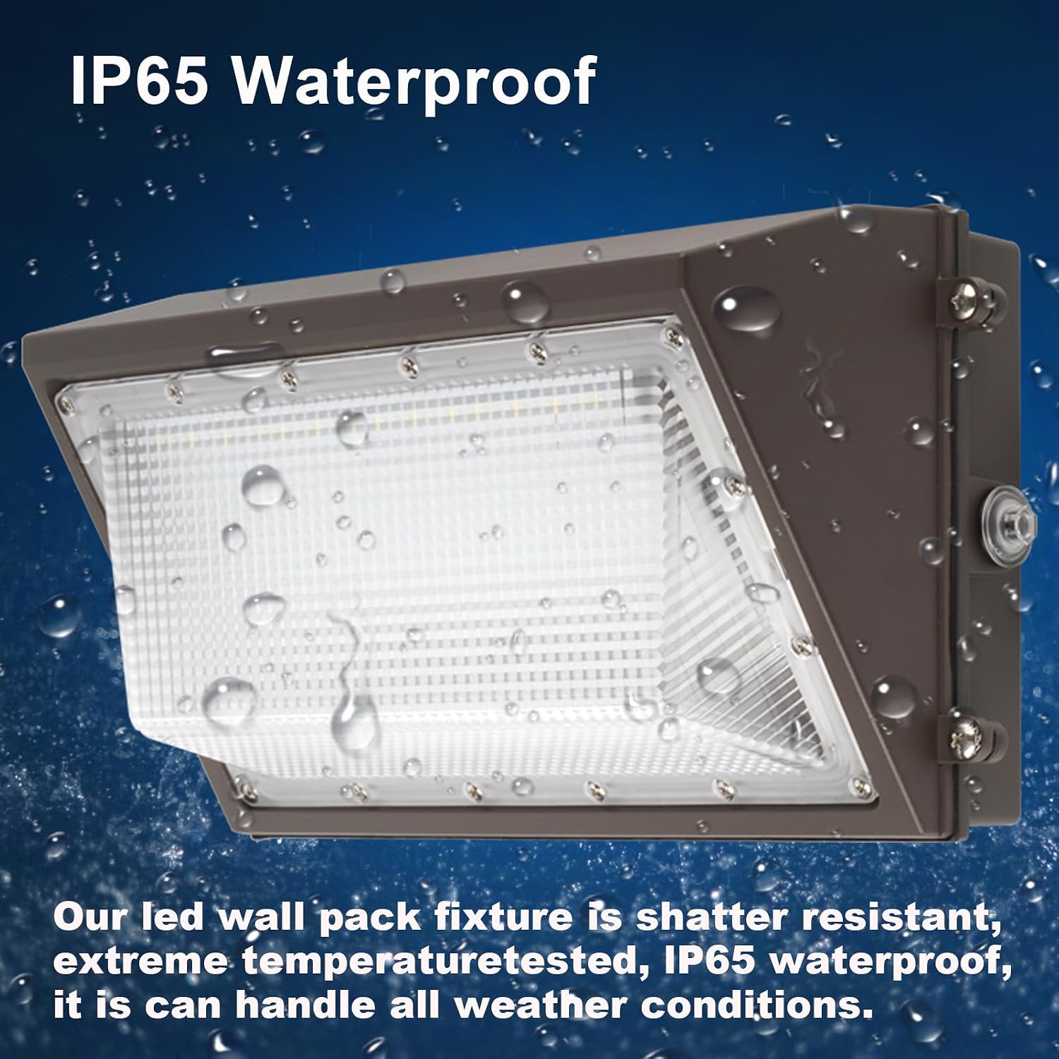 150W LED Wall Pack Light with Dusk to Dawn Photocell 150lm/W IP65 | 22500LM 5000K Daylight,AC100-277V,1000W HPS/HID Replacement, Residential Areas,Building Exterior,Parking Lot,Loading Bay