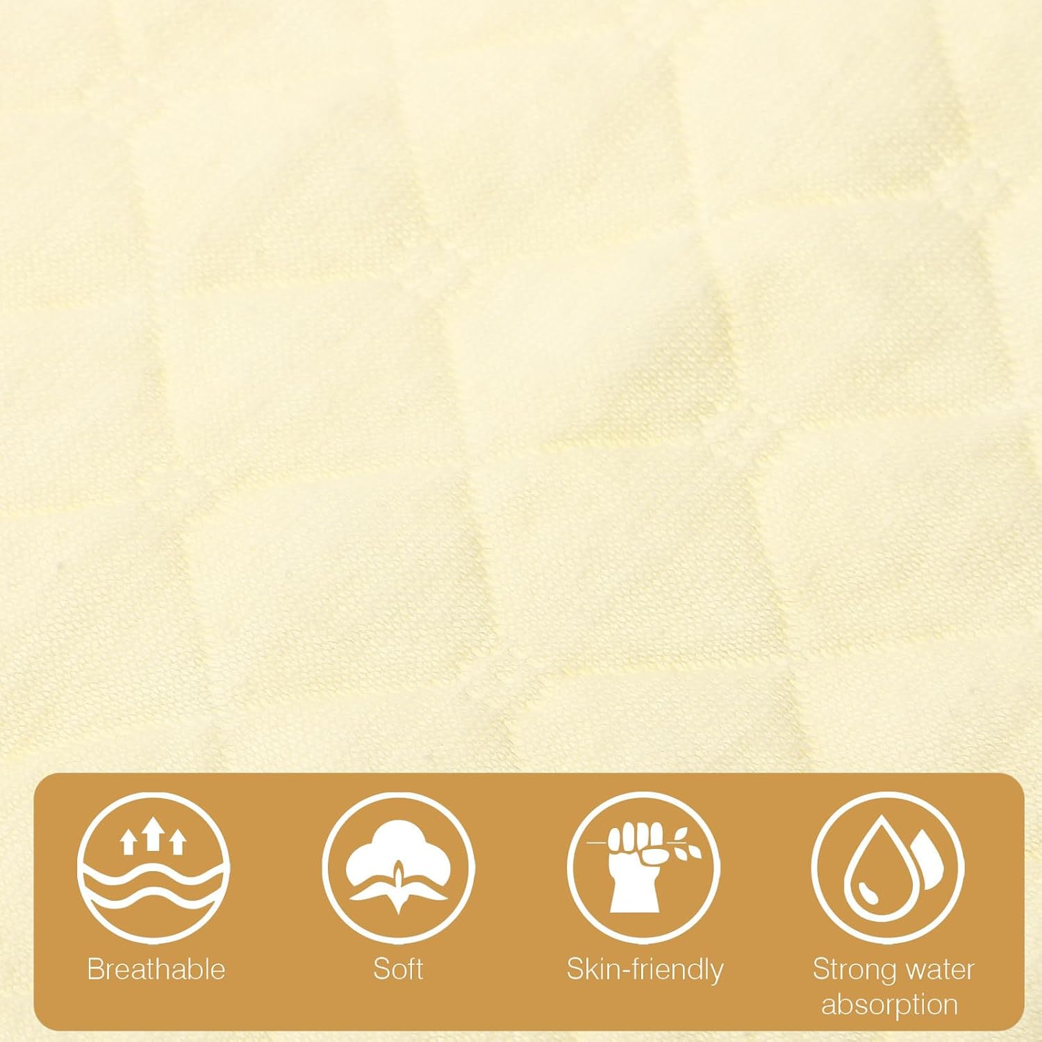 HOMSFOU 10pcs Cloth Diaper Liner Cotton Newborn Reusable Diaper Liners with Three-Layer Design Sturdy and Washable for Use