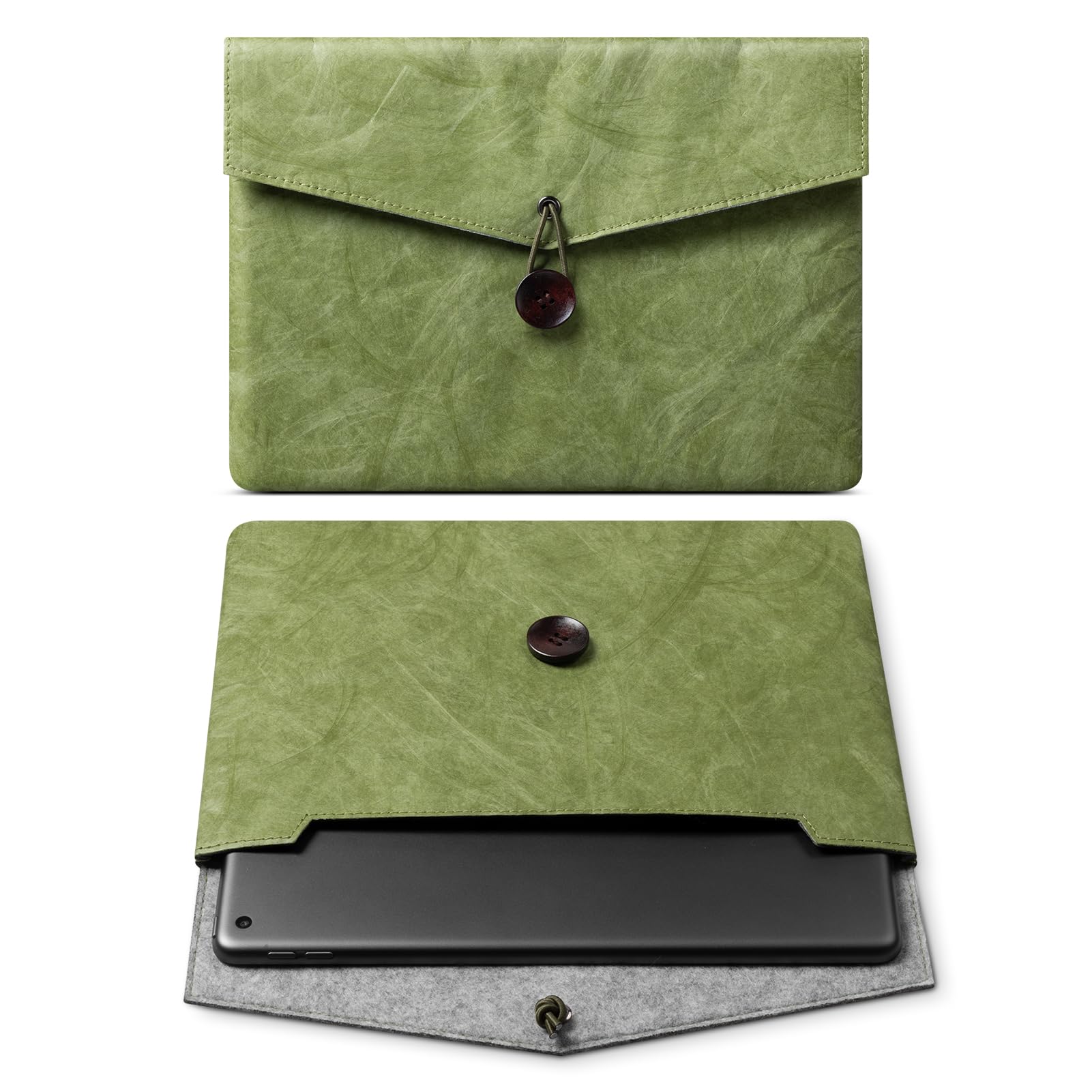 VULKIT File Document Folder Travel Document Envelope for Business Travel Compact Size Eco-Friendly & Durable Portable Tablet Sleeve