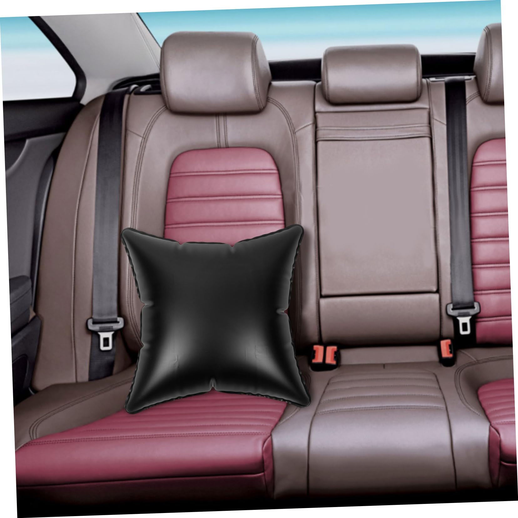 Cabilock Cuscino Gonfiabile Da 4 Pezzi Per Campeggio Auto Seggiolino Ufficio Viaggio Inserto Portatile Leggero in Pvc Materiale Confortevole Per Dormire