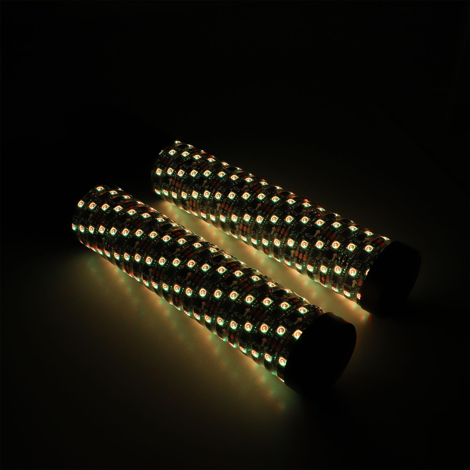 Tbest RGB LED Whip Light 279 LED 360 ° Iluminacja 300 Wzory 366 Tryby 32 Poziomy Jasności 10 Ustawienia Prędkości Aplikacja Zdalne Sterowanie dla UTV ATV Off Road Truck Boat (1 stóp)