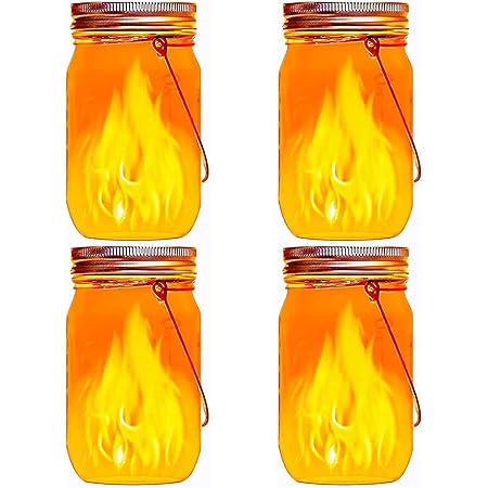 Solar Lights For Garden Pathway Flame Flickering Fire Mashaal Dancing Waterproof LED Lamp For Outdoor,Lawn, Garden And Landscape(Abs, Pack Of 1) – Vision Light - View #4