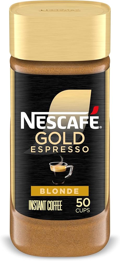 Amazon.co.jp: NESCAFÉ Gold Espresso Blonde, Instant Coffee, 3.5 oz Amazon.co.jp: NESCAFÉ Gold Espresso Blonde, Instant Coffee, 3.5 oz
