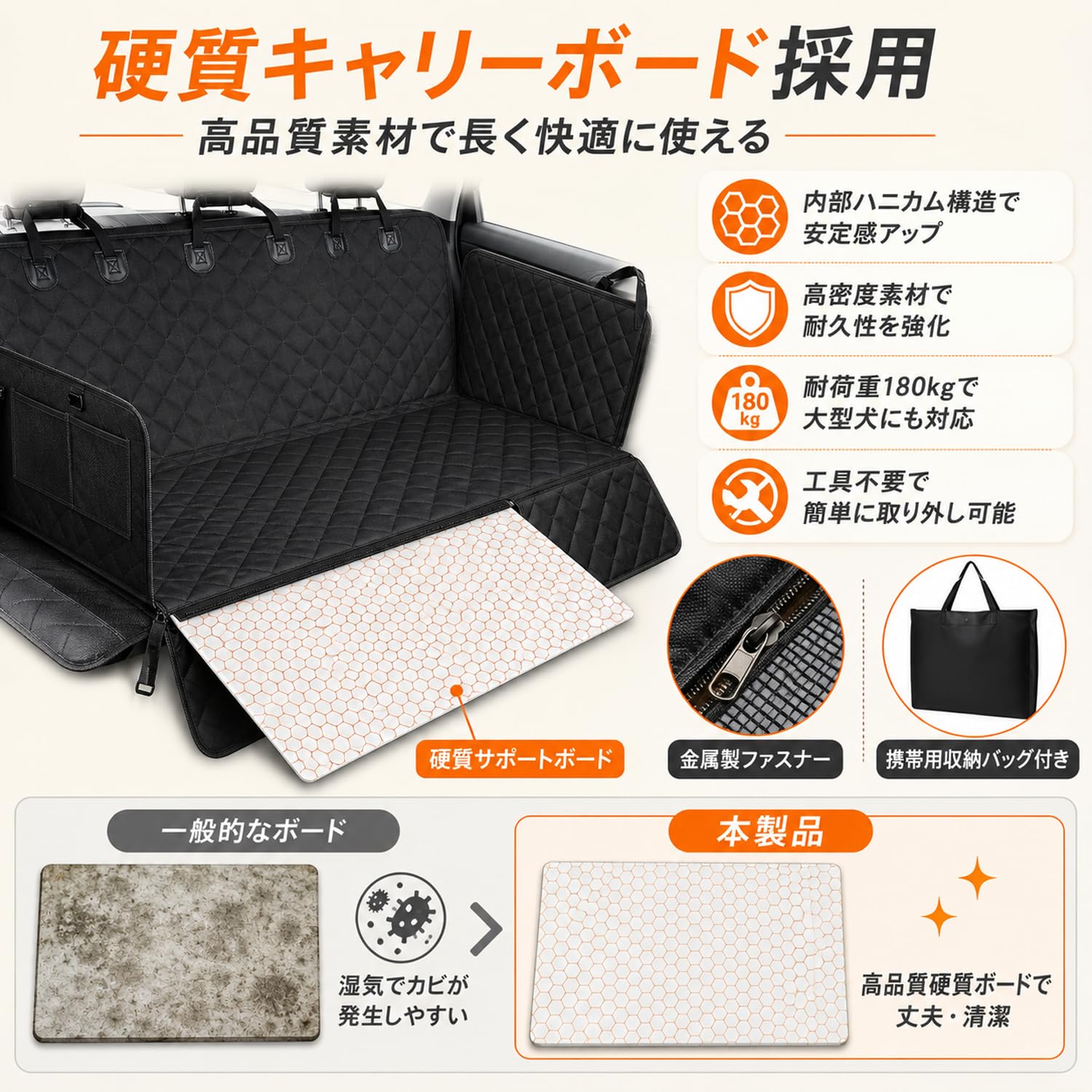Amazon.co.jp: DEER-AFFLUX 犬 車用シート ペットドライブシート 後部