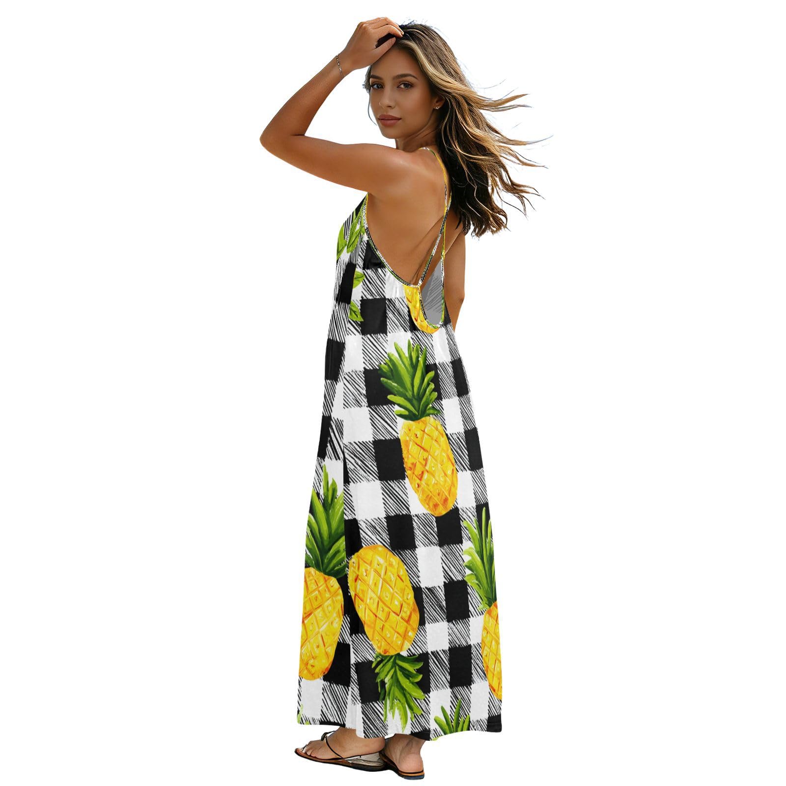 Robe caraco décontractée à dos ouvert : fini les vêtements d'été trop serrés - 7