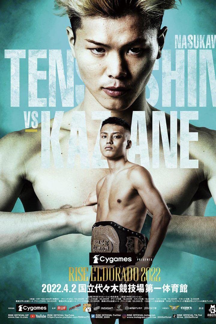 Amazon.co.jp: 那須川天心 ボクシング RISE ELDORADO ポスター RIZIN