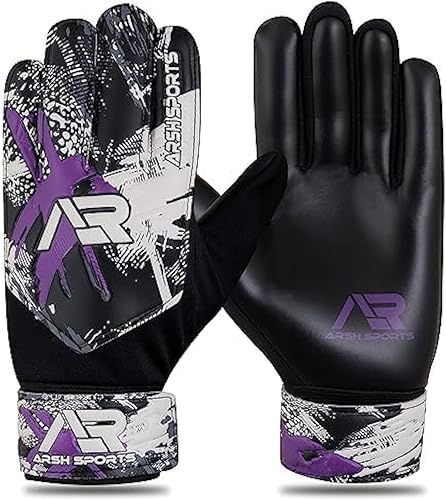 Guantes de portero de fútbol, guantes de portero de fútbol para niños, jóvenes, niños, doble protección de muñeca a lo largo de 0.157 in (0.157 in)