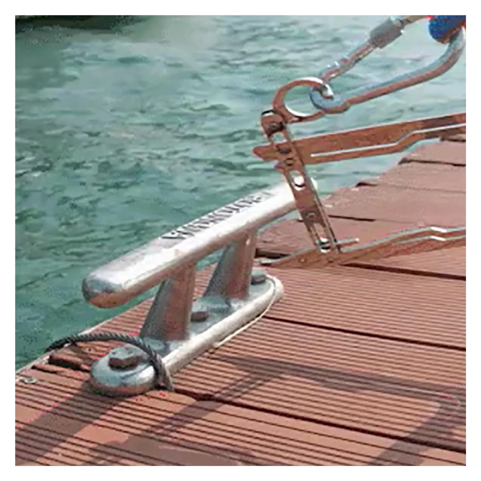 Gancio Telescopico per Barca Gancio for ormeggio Multiuso in Acciaio Inox, passacavo a Lunga Distanza, Accessorio Portatile for Kayak, Barca