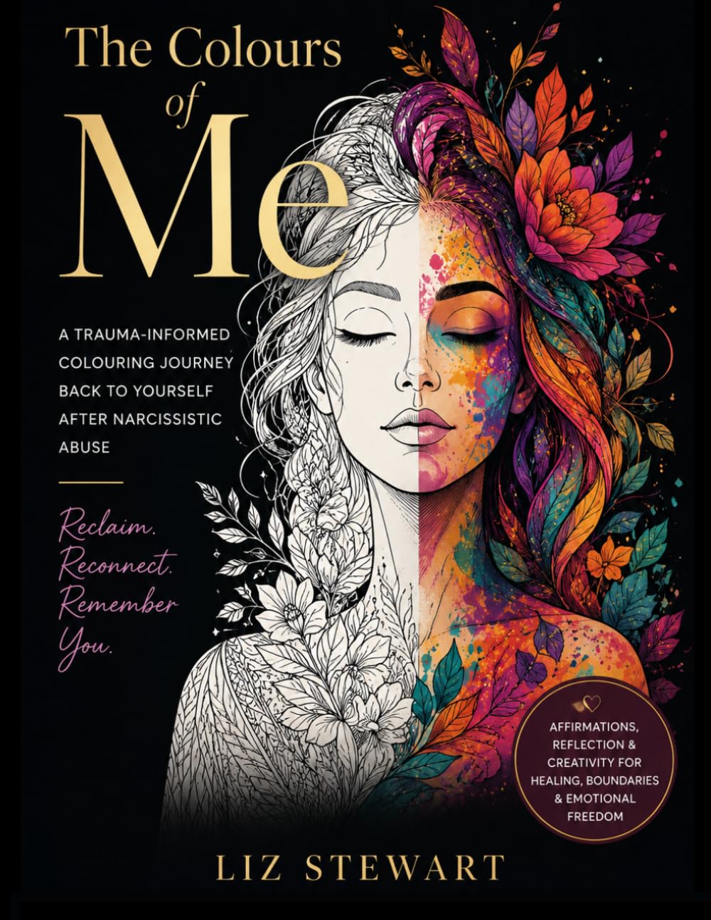 The Colours of Me: Finding Yourself Again After Narcissistic Abuse: A Healing Colouring Book for Self-Worth, Boundaries & Emotional Freedom